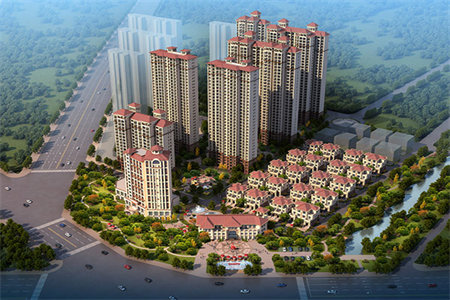 世尊华府3室2厅2卫76万114.47m2毛坯房出售